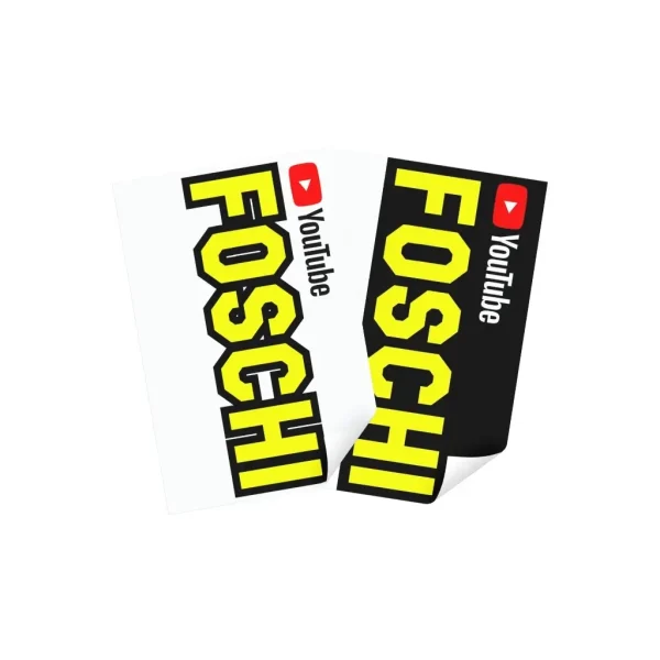 Stickers FOSCHI | Pack Edición Garage